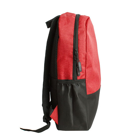 Рюкзак водостойкий  PULL , красный/чёрный, 45 x 28 x 11 см, 100% полиэстер 300D+600D