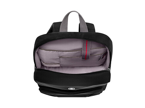 Рюкзак WENGER Motion 15.6, черный, нейлон, 31x17x42 см, 20 л