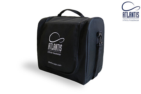 Сумка c бейсболками ATLANTIS 24 шт, черный
