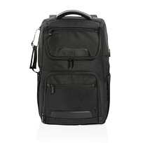 Рюкзак Swiss Peak Voyager из RPET AWARE™ для ноутбука 15,6 , черный