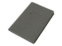 Двустороннее портфолио из рпет-фетра и искусственной кожи Felt, серый