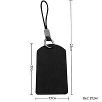 Багажная бирка JetTag, чёрный