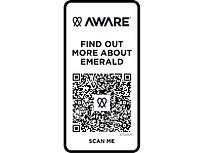 Emerald поло унисекс с коротким рукавом из переработанных материалов Aware™. - Белый, XL