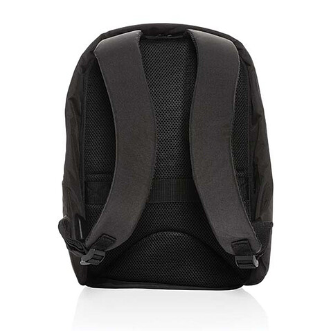 Антикражный рюкзак для ноутбука Swiss Peak из rPET AWARE™, 15,6’’, черный