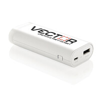 Зарядное устройство Lighthouse, 5000 mAh , белый