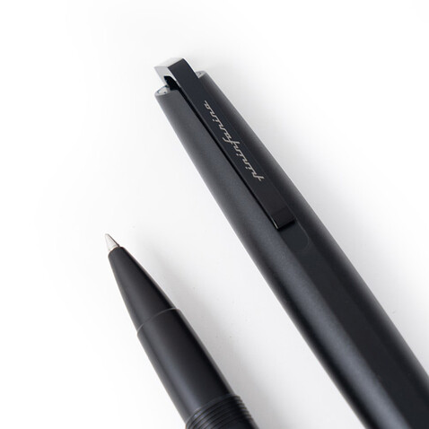 Ручка-роллер Pininfarina PF GO BLACK, черный