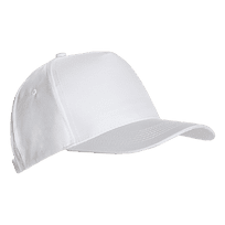 Бейсболка STAN 5 клиньев полиэстер 150, 10P, Белый,  (10/1)  (56-58/ONE SIZE)