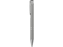 Ручка металлическая шариковая C1 софт-тач, серый (Р)