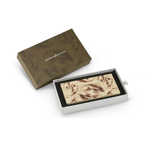 Набор из двух ручек Pininfarina Cambiano BOX CEDARWOOD, бежевый