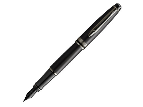 Перьевая ручка Waterman Expert Black F BLK в подарочной упаковке