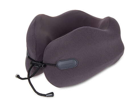 Подушка для путешествий с эффектом памяти Memo Pillow PRO M/L Basque Black