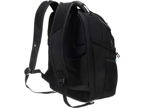 Рюкзак TORBER XPLOR с отделением для ноутбука 15, чёрный, полиэстер 900D, 34x22x46 см, 34л