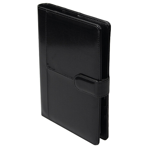 Ежедневник в суперобложке Country Business Pristine A5+, черный, недатированный, с магнитным клапаном, в твердой обложке c поролоном, в подарочной коробке
