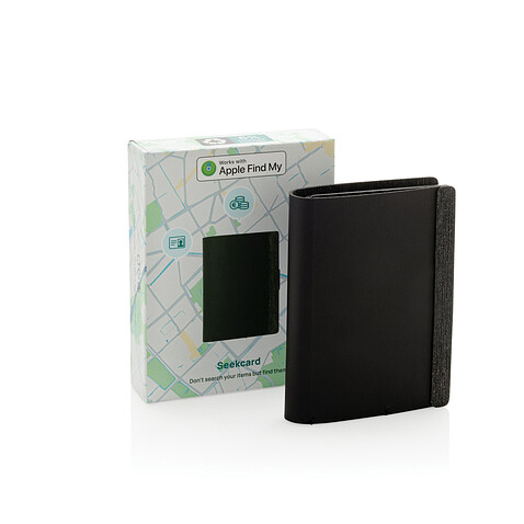 Картхолдер Seekcard с технологией Find My, черный