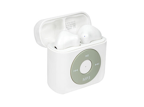 Беспроводные наушники HIPER TWS MP3 (HTW-HDX15), белый