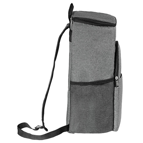 Терморюкзак  PUT , 39 x 27 x 18 см, полиэстер 300D, PEVA, серый меланж, серый меланж