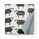 Плед VINGA Sheep из rPET GRS, белый