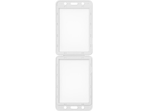 Держатель для бейджа Haven Transparent, белый