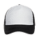 Бейсболка с сеткой STAN полиэстер, 33, Белый,  (10/1)  (56-58/ONE SIZE)