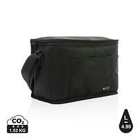 Сумка-холодильник Swiss Peak из RPET AWARE™ 1200D, черный