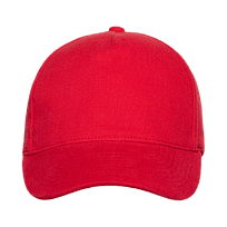 Бейсболка STAN 5 клиньев хлопок 280, 11, Красный,  (14)  (56-58/ONE SIZE)
