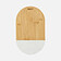 Доска разделочная Linea Bamboo, овальная
