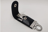 USB флешка Leather 16ГБ черная