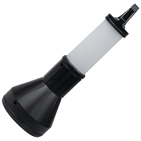 Фонарь Tools Amelia, пластиковый, аккумуляторный, с зарядкой type-c,  черный