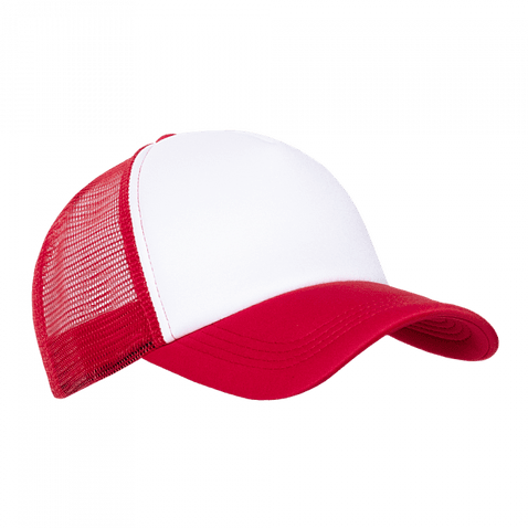 Бейсболка с сеткой STAN полиэстер, 33, Красный,  (14)  (56-58/ONE SIZE)