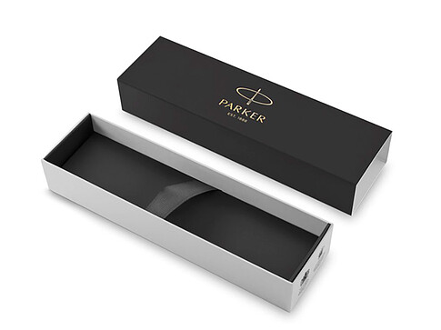 Перьевая ручка Parker IM Metal Brushed Metal GT, перо: F, цвет чернил: blue