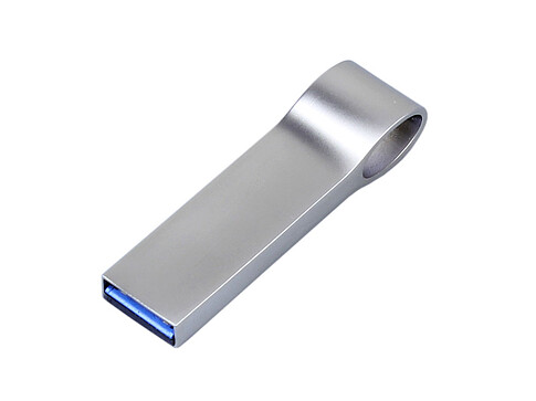 USB 2.0-флешка на 128 Гб с мини чипом, компактный дизайн, боковое отверстие для цепочки