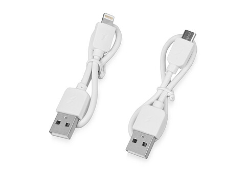 Портативное зарядное устройство Blank с USB Type-C, 5000 mAh, белый