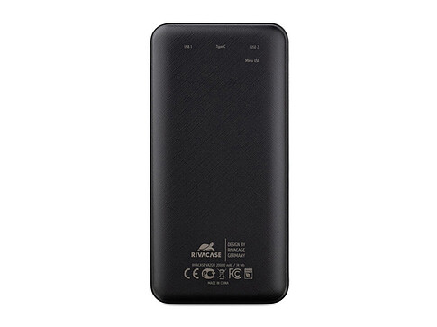 RIVACASE VA2120 (20000mAh), внешний аккумулятор /24