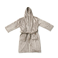 Банный халат VINGA Louis из rPET GRS, L-XL, унисекс, 350 г/м², серый
