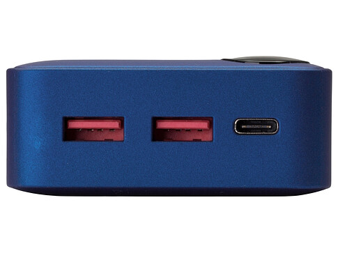 Внешний аккумулятор Mild Pro c быстрой зарядкой QC/PD, 20 000 mAh, синий