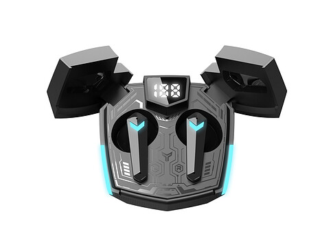 Игровая гарнитура Canyon DoubleBee GTWS-2, черный (CND-GTWS2B)