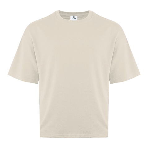 Футболка унисекс оверсайз STAN хлопок/полиэстер 260, 40, Молочный,  (11)  (44/XS)