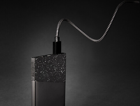 Карманный внешний аккумулятор Swiss Peak, 5000 mAh, черный