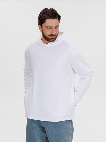 Худи унисекс Morfiss, белое, XS/S