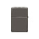 Зажигалка ZIPPO Classic с покрытием Black Ice, латунь/сталь, чёрная, глянцевая, 38x13x57 мм