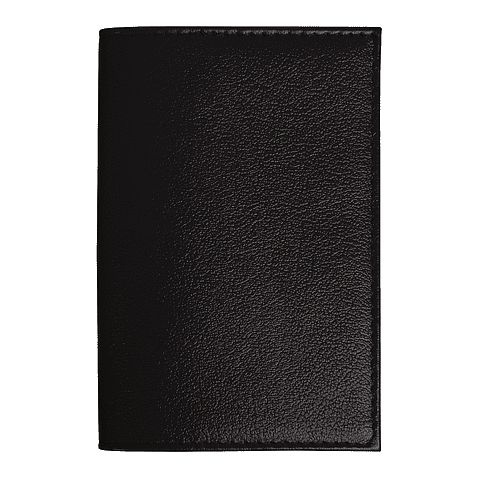Обложка для автодокументов Leather Sky Matt Sun из натуральной кожи, черная Обложка для автодокументов Leather Sky Matt Sun из натуральной кожи, черная