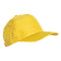 Бейсболка STAN 5 клиньев полиэстер 150, 10P, Жёлтый,  (12/1)  (56-58/ONE SIZE)