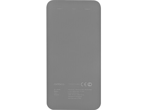 Внешний аккумулятор Rombica NEO PB100 Gray, серый
