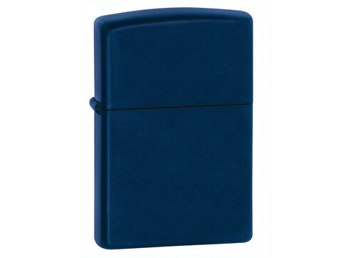 Зажигалка ZIPPO Classic с покрытием Navy Matte, латунь/сталь, синяя, матовая, 38x13x57 мм