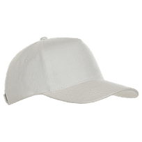 Бейсболка STAN 5 клиньев хлопок 330, 01, Молочный,  (11)  (56-58)