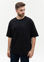 Футболка унисекс оверсайз STAN хлопок 240, 56, Чёрный,  (20)  (44/XS)
