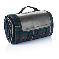 Плед для пикника Tartan, черный