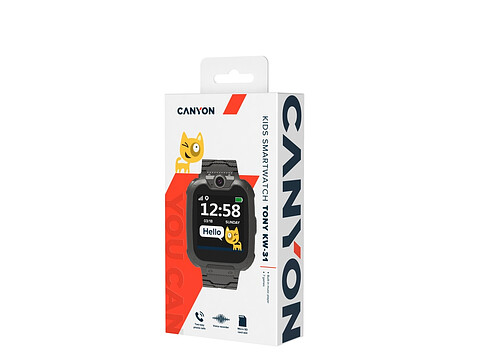 Детские часы Canyon Tony KW-31, черный
