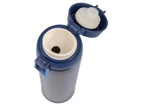 Термос из нерж. стали тм ThermoCafe ТС-600T (Blue), 0.6L, синий