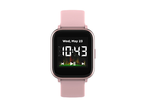 Смарт-часы со встроенным плеером Canyon SaltSW-78, розовый